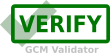 Click to verify coordinates GCM Validator